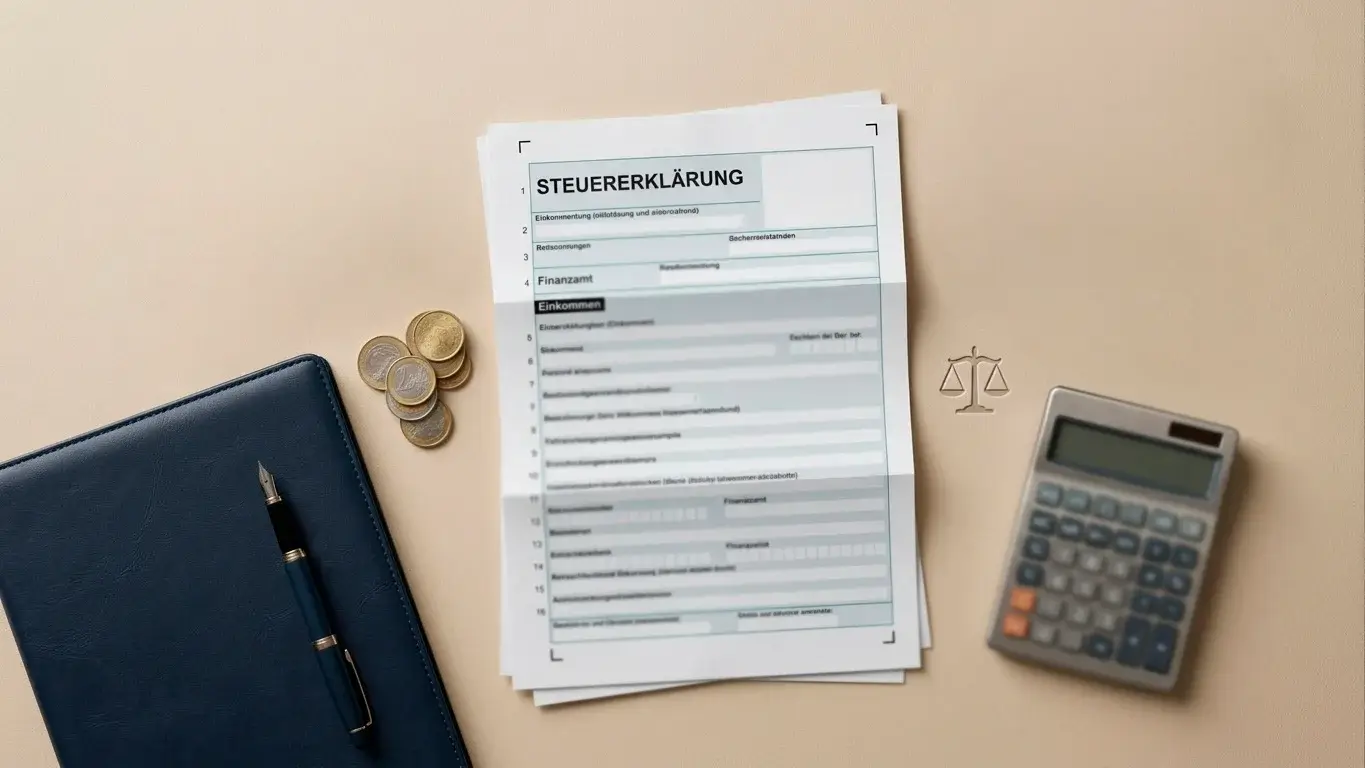 Symbolbild zur steuerlichen Einordnung von Gewinnen aus Online-Glücksspiel im deutschen Einkommensteuerrecht.