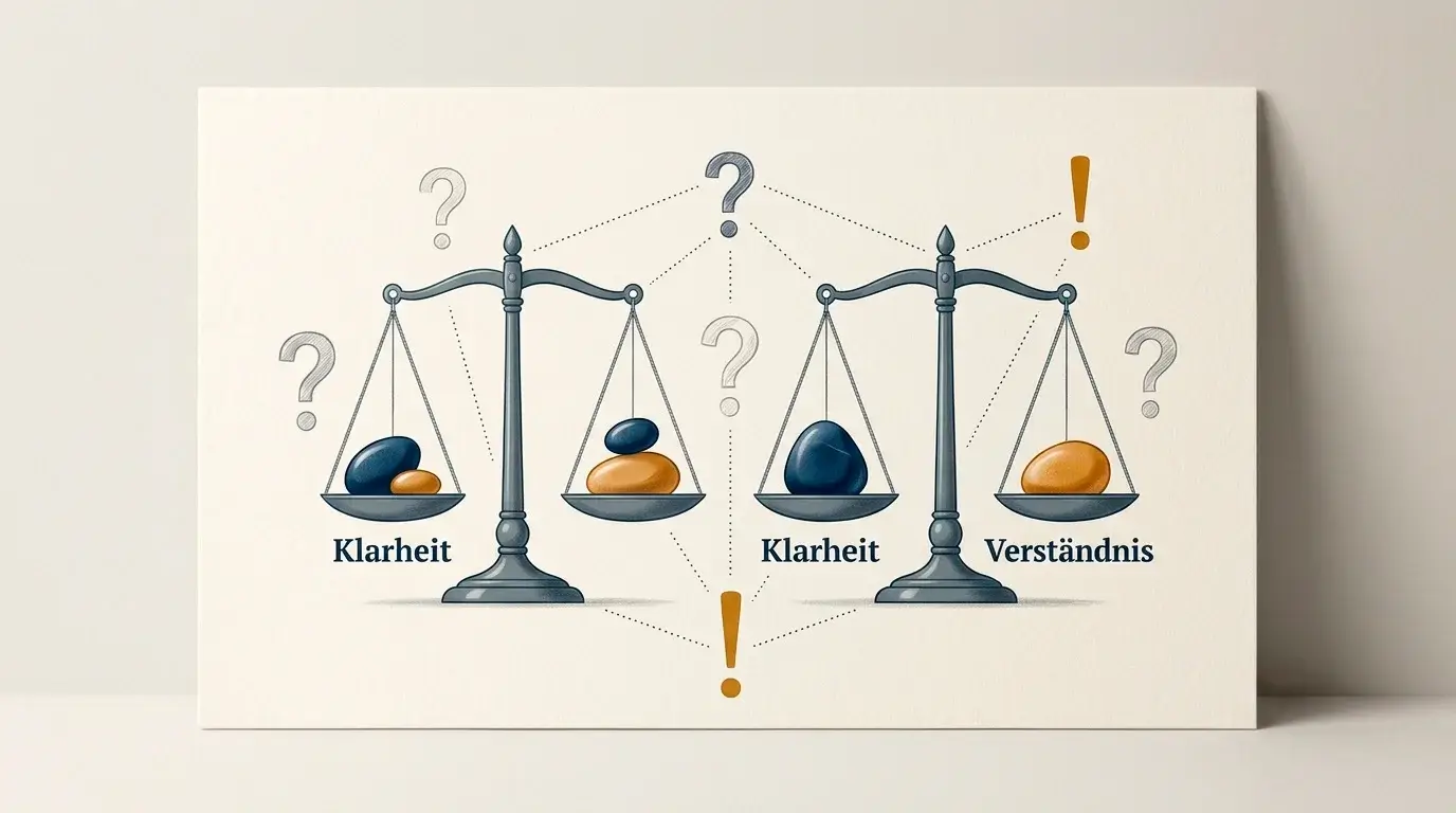 Aufklärungsmotiv mit Frage- und Ausrufezeichen zur richtigen Einordnung typischer Mythen rund um Online-Glücksspiel ohne deutsche Lizenz.